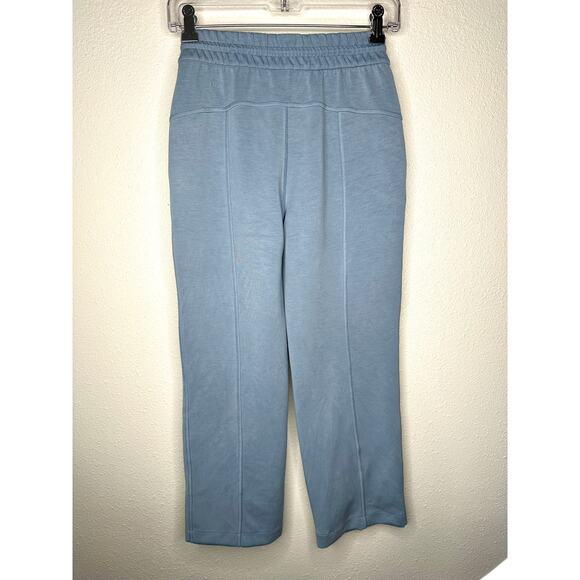 Lululemon Softstreme Pale Blue High Rise Drawstring Lounge Pant Size 2 Oversize - Picture 7 of 16